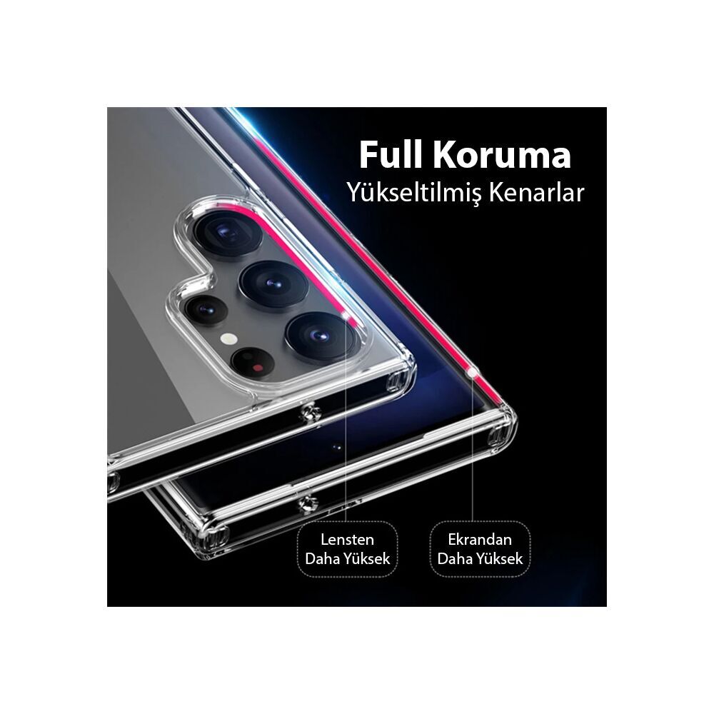 Dux Ducis SM Galaxy S23 Ulta Clin Series Shockproof Şeffaf Silikon Kıl