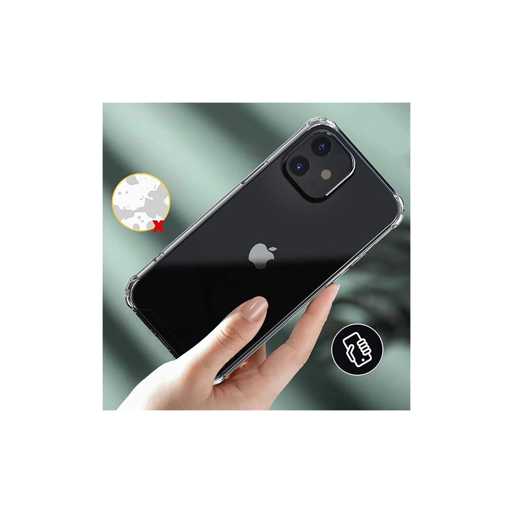 İPhone 12 Mini 5.4 Anti-Drop Silikon Kılıf Shockproof Şeffaf kılıf