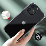 İPhone 12 Mini 5.4 Anti-Drop Silikon Kılıf Shockproof Şeffaf kılıf