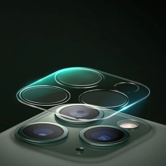 iPhone 12 Pro Max 6.7 Full Tempered Kamera Koruyucu Kırılmaz Cam