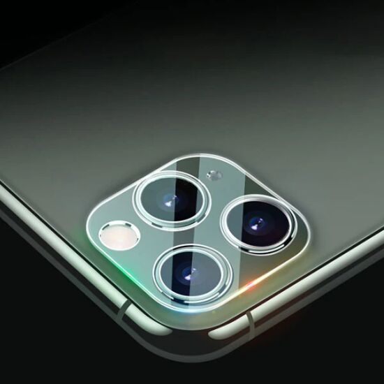 iPhone 12 Pro Max 6.7 Full Tempered Kamera Koruyucu Kırılmaz Cam