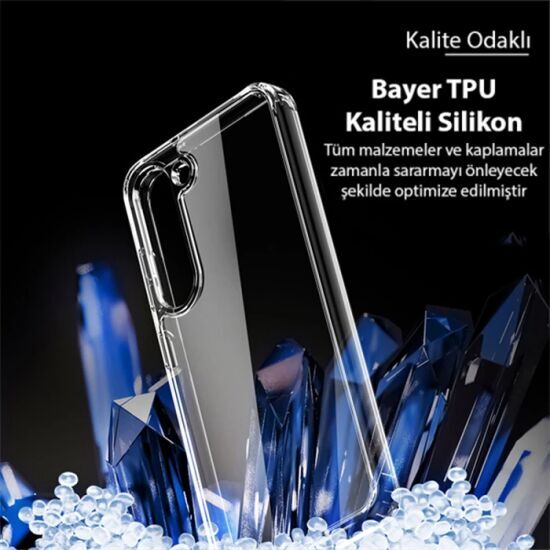 Dux Ducis SM Galaxy S23 Plus Clin Series Shockproof Şeffaf Silikon Kıl