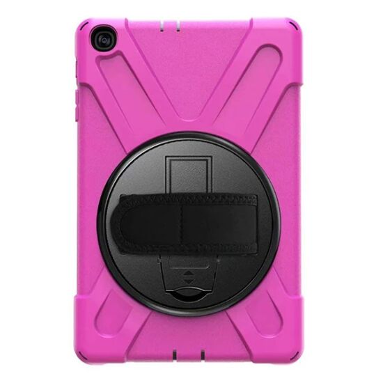 Galaxy Tab A7 10.4 SM-T500-T505-T507 Kılıf Shockproof 3 Katmanlı Stand