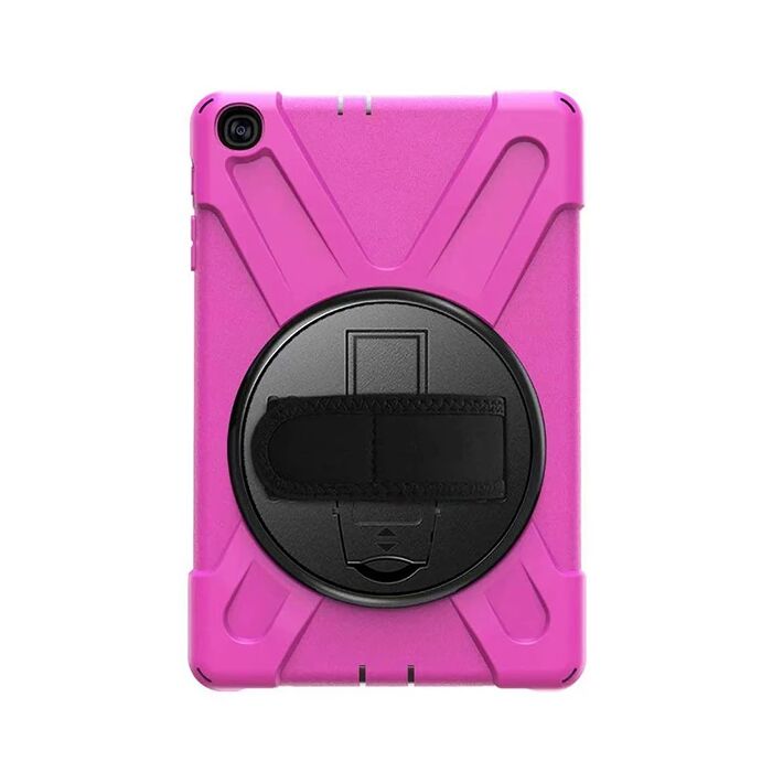 Galaxy Tab A7 10.4 SM-T500-T505-T507 Kılıf Shockproof 3 Katmanlı Stand