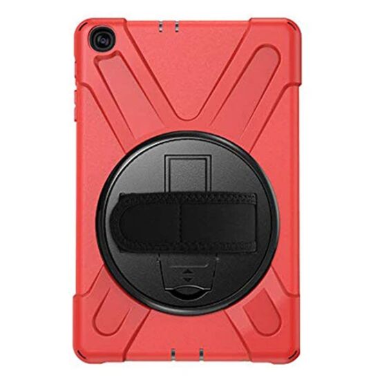 Galaxy Tab A7 10.4 SM-T500-T505-T507 Kılıf Shockproof 3 Katmanlı Stand