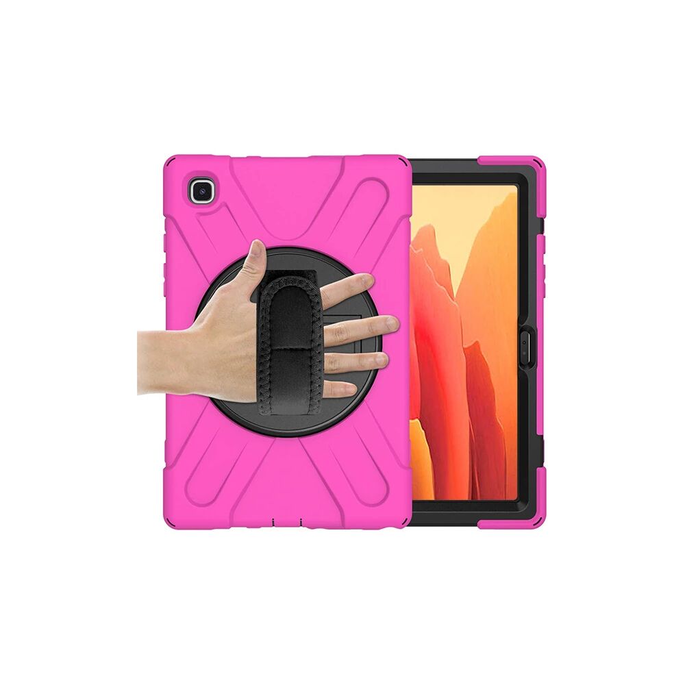 Galaxy Tab A7 10.4 SM-T500-T505-T507 Kılıf Shockproof 3 Katmanlı Stand