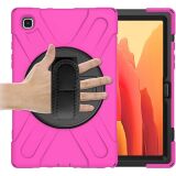 Galaxy Tab A7 10.4 SM-T500-T505-T507 Kılıf Shockproof 3 Katmanlı Stand
