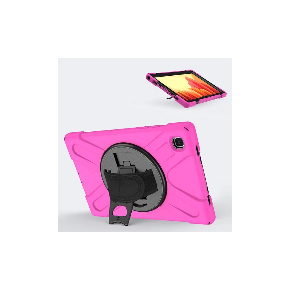 Galaxy Tab A7 10.4 SM-T500-T505-T507 Kılıf Shockproof 3 Katmanlı Stand
