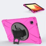 Galaxy Tab A7 10.4 SM-T500-T505-T507 Kılıf Shockproof 3 Katmanlı Stand