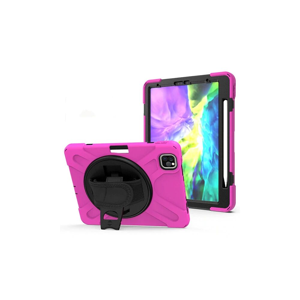 iPad Air 4. Nesil 10.9 Kılıf Shockproof 3 Katmanlı Standlı Zırh Kılıf 