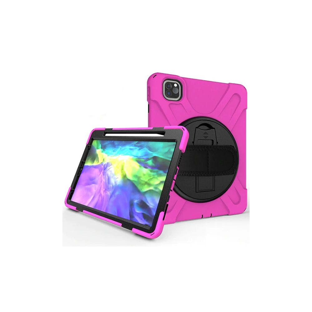 iPad Air 4. Nesil 10.9 Kılıf Shockproof 3 Katmanlı Standlı Zırh Kılıf 