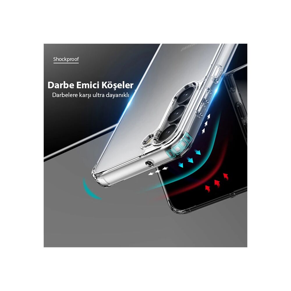Dux Ducis SM Galaxy S23 Plus Clin Series Shockproof Şeffaf Silikon Kıl