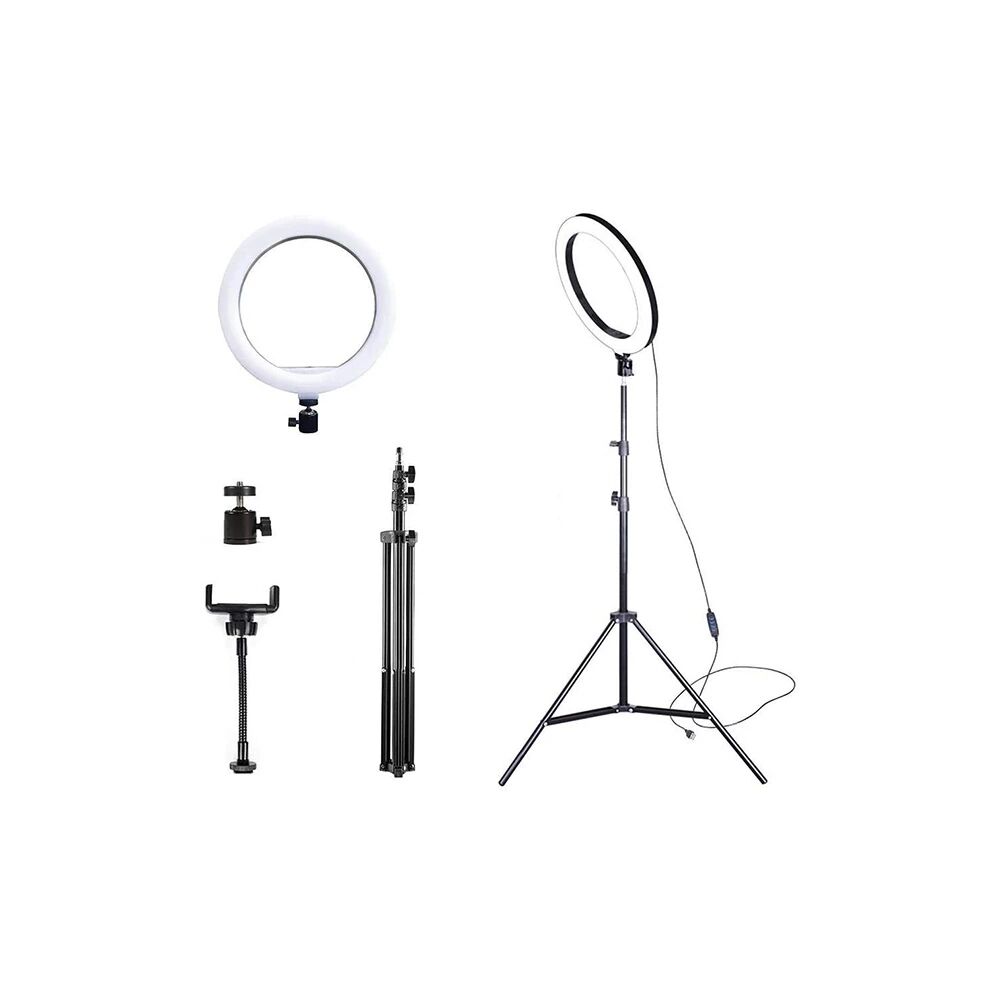 ALLY 10 İnch Halka Led Tripod(1.30M)Youtuber Video Selfie Stüdyo Makya