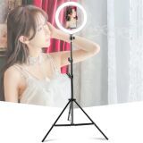 ALLY 10 İnch Halka Led Tripod(1.30M)Youtuber Video Selfie Stüdyo Makya