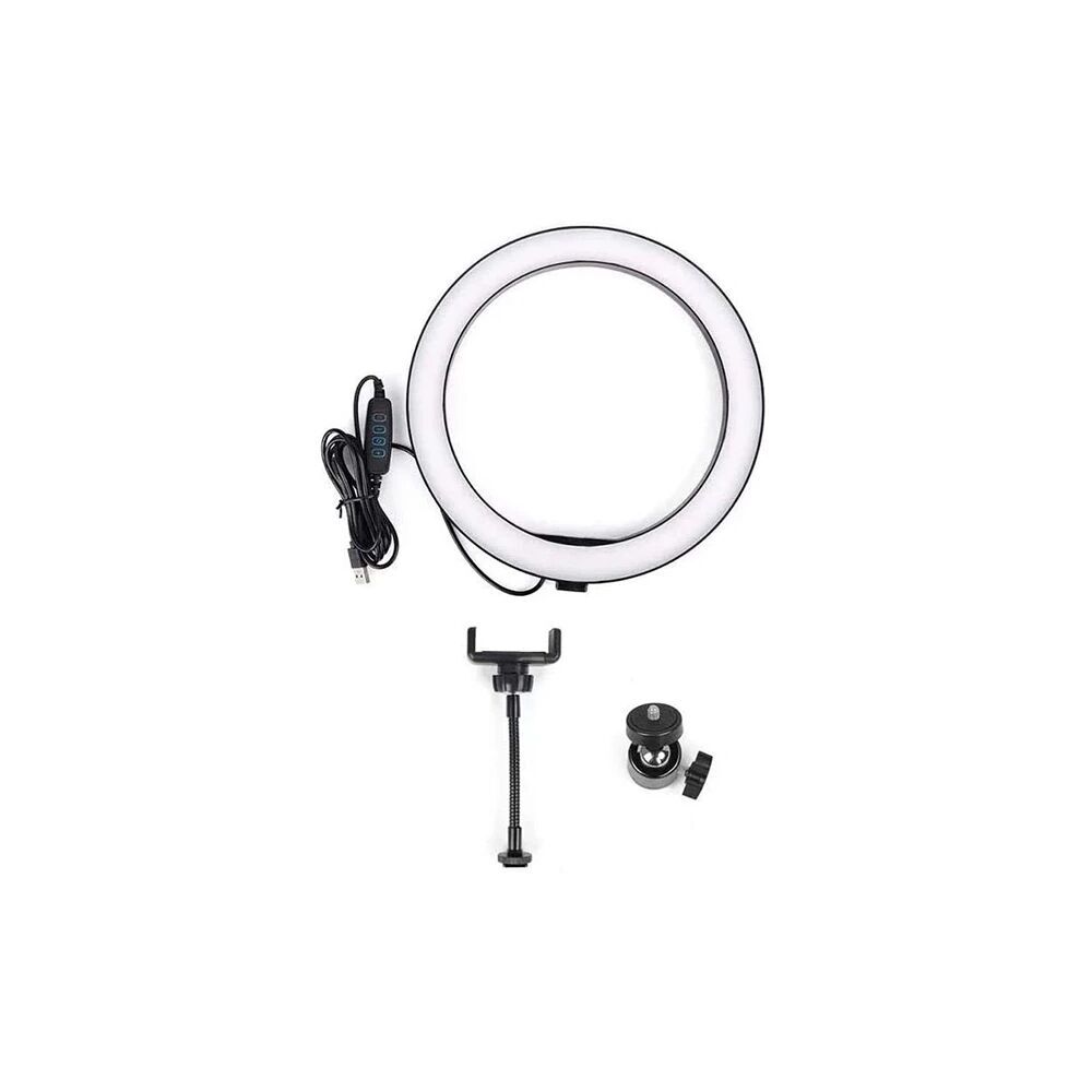 ALLY 10 İnch Halka Led Tripod(1.30M)Youtuber Video Selfie Stüdyo Makya