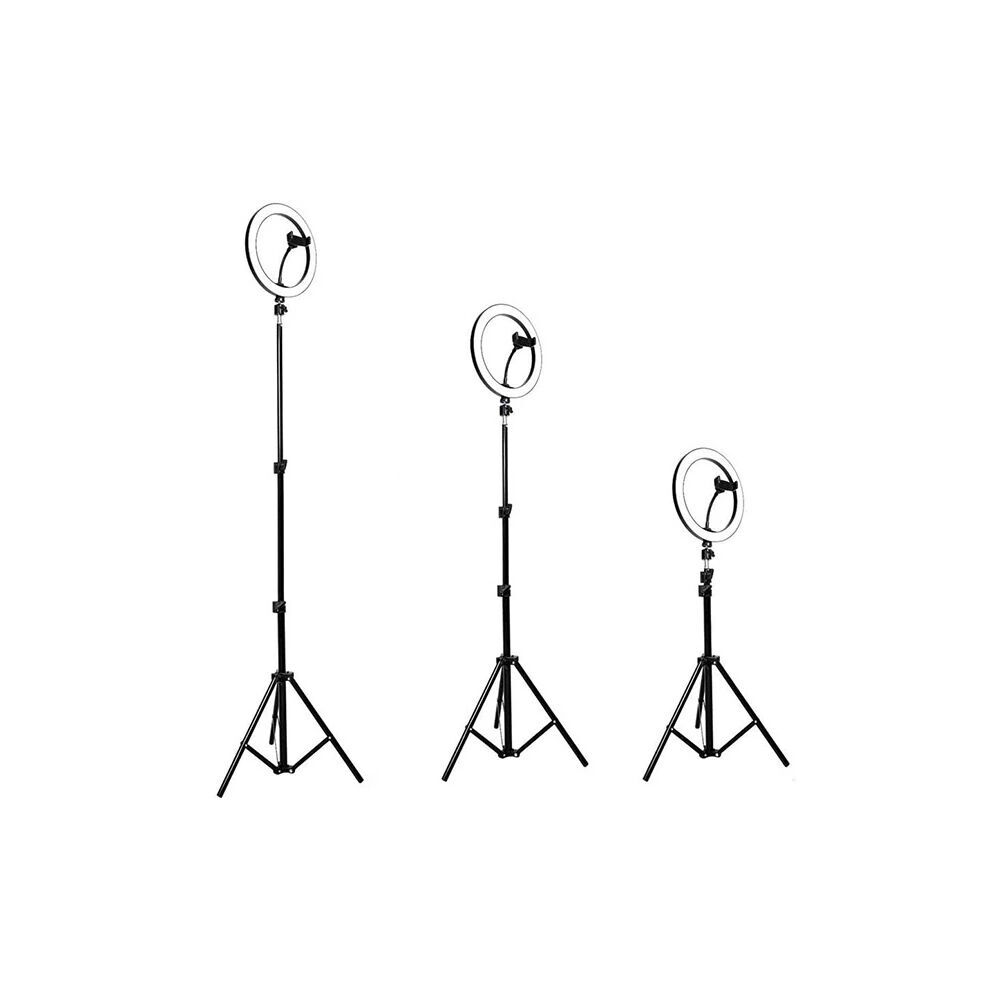 ALLY 10 İnch Halka Led Tripod(1.30M)Youtuber Video Selfie Stüdyo Makya