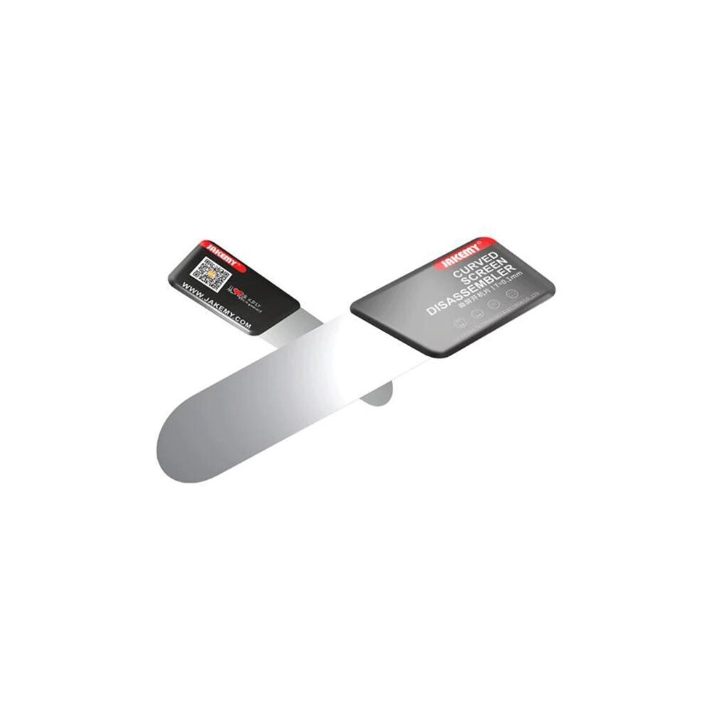 Jakemy JM-OP18 Kavisli Ekran Söküm Bıçağı Paslanmaz Çelik 0.1mm