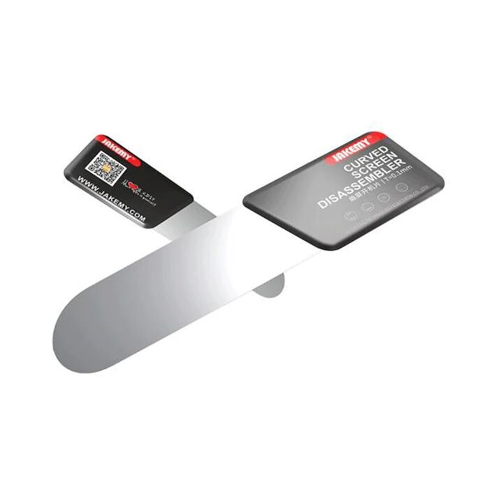 Jakemy JM-OP18 Kavisli Ekran Söküm Bıçağı Paslanmaz Çelik 0.1mm