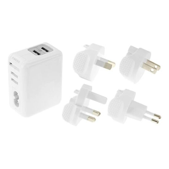 Haweel Universal Seyahat Şarj Adaptör İPhone Ve 1 Mikro Usb Şarj Kablo