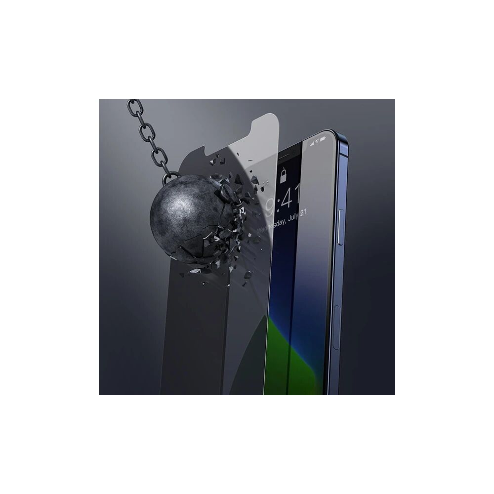 Baseus İPhone 12 mini 03mm Anti Spy Tempered Cam Ekran Koruyucu 2 Adet