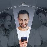 Baseus İPhone 12 mini 03mm Anti Spy Tempered Cam Ekran Koruyucu 2 Adet