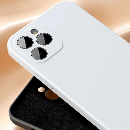 Baseus Liquid Silica Gel iPhone 12 Pro 6.1 Kılıf Ultra Koruma Silikon 