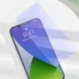 Baseus İPhone 12 PRO Max 6.7 0.3mm Antiblue Light Tempered Cam Ekran K