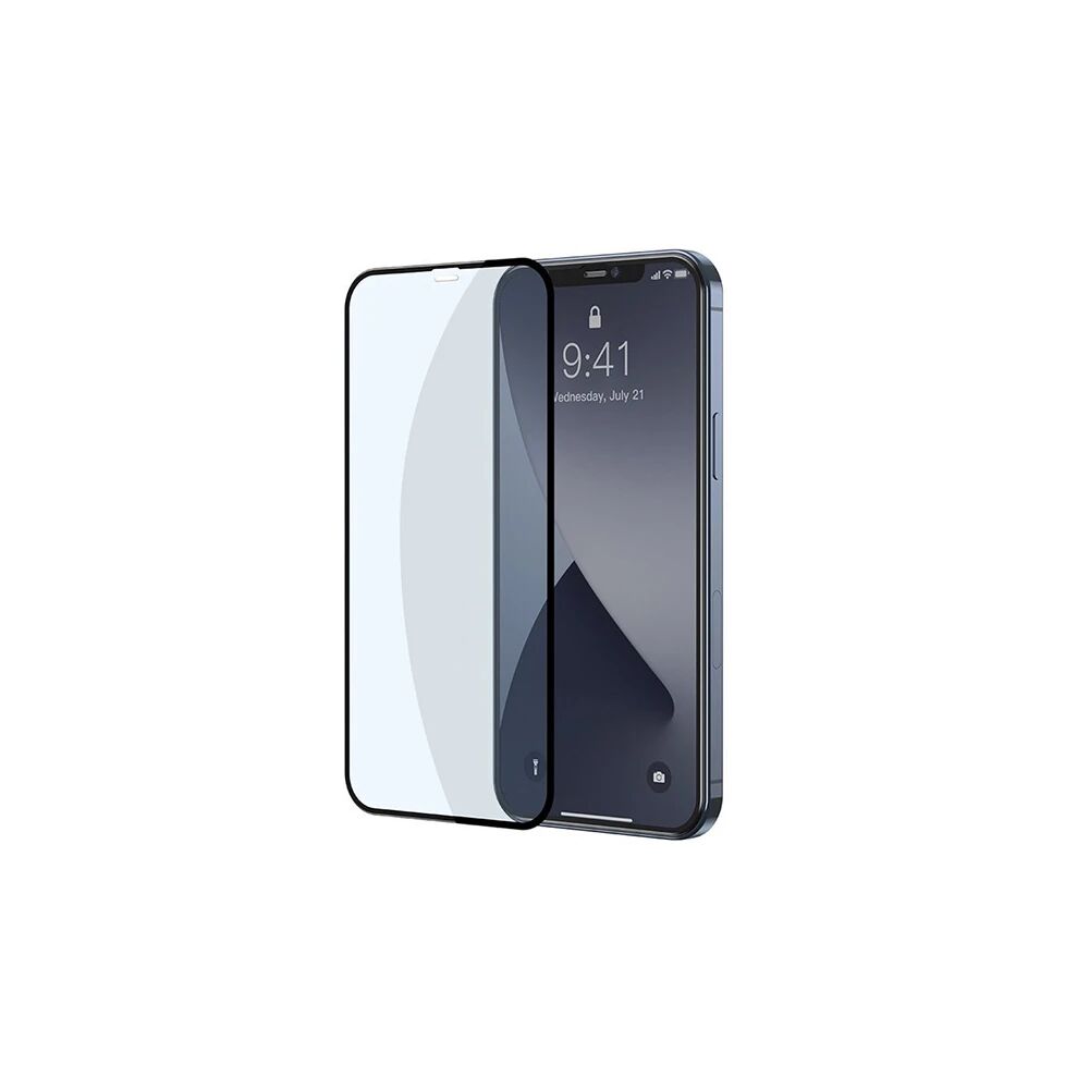 Baseus İPhone 12 Mini 5.4 0.3MM Full Anti Blue Light Tempered Cam Ekra