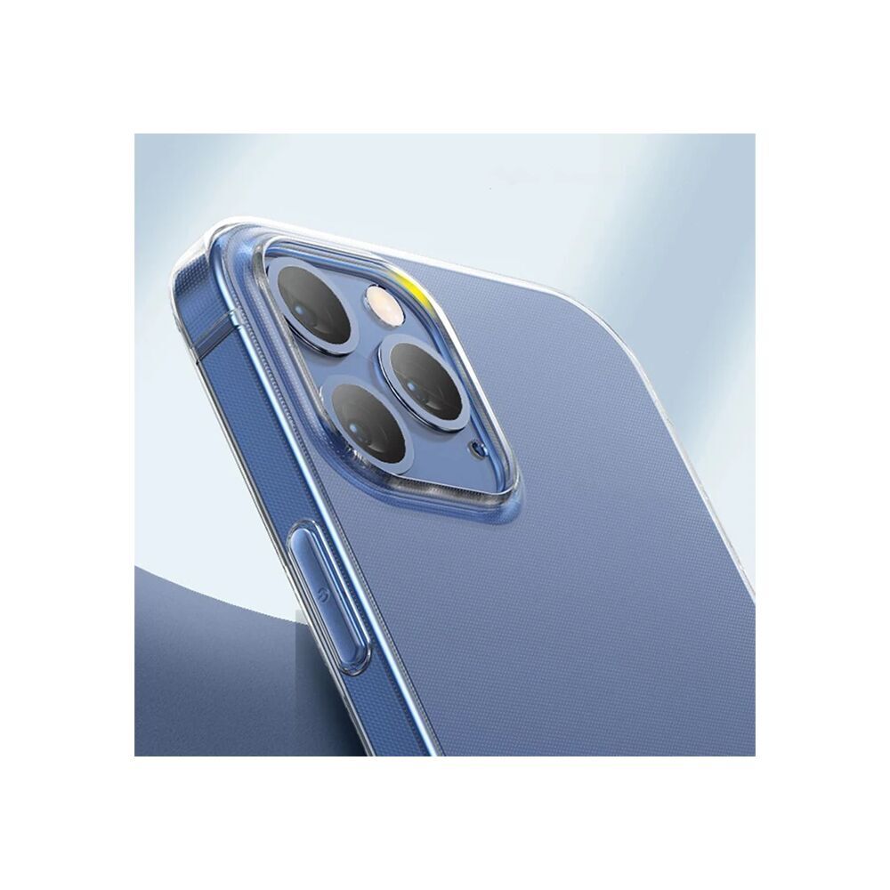 Baseus Simple Case İPhone 12 Pro 6.1 İnce Şeffaf Silikon Kılıf