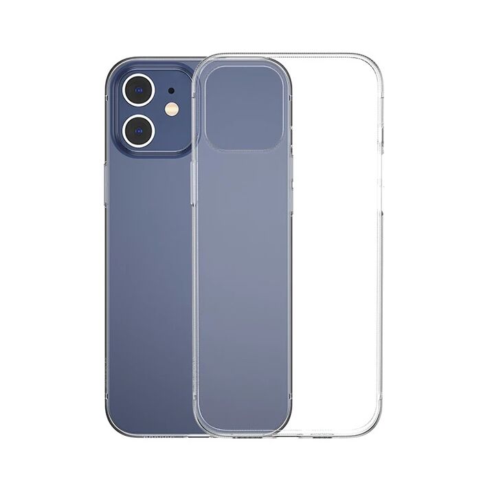 Baseus Simple Case İPhone 12 Mini 5.4 İnce Silikon Şeffaf Kılıf