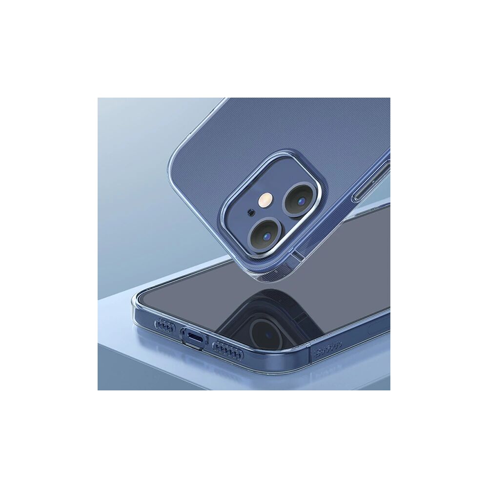 Baseus Simple Case İPhone 12 Mini 5.4 İnce Silikon Şeffaf Kılıf