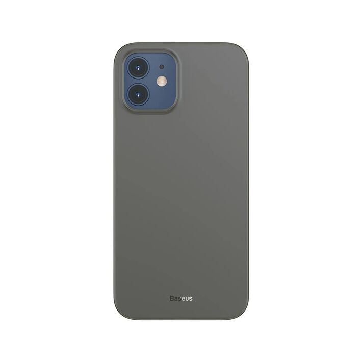 Baseus Wing Case İPhone 12 6.1 Kılıf Ultra İnce Lux Mat Şeffaf Kılıf