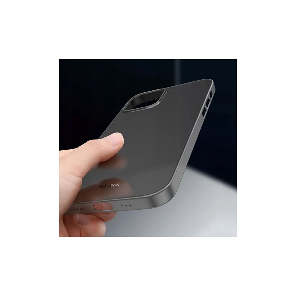 Baseus Wing Case İPhone 12 6.1 Kılıf Ultra İnce Lux Mat Şeffaf Kılıf