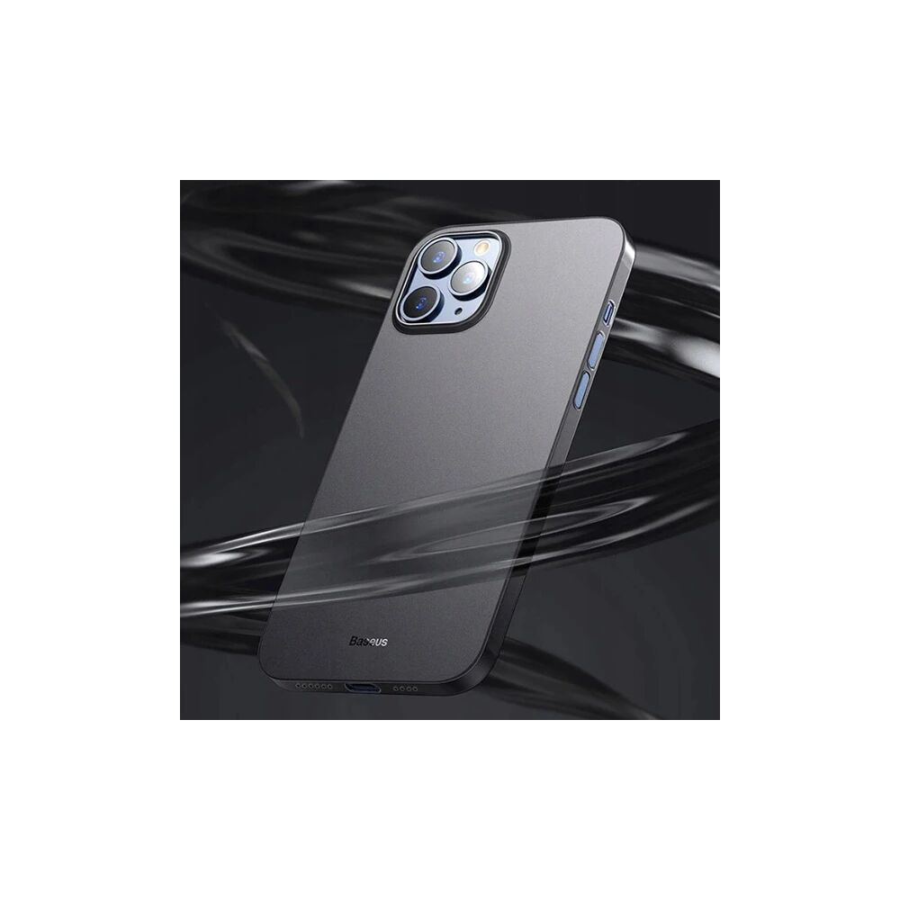 Baseus Wing Case İPhone 12 6.1 Kılıf Ultra İnce Lux Mat Şeffaf Kılıf