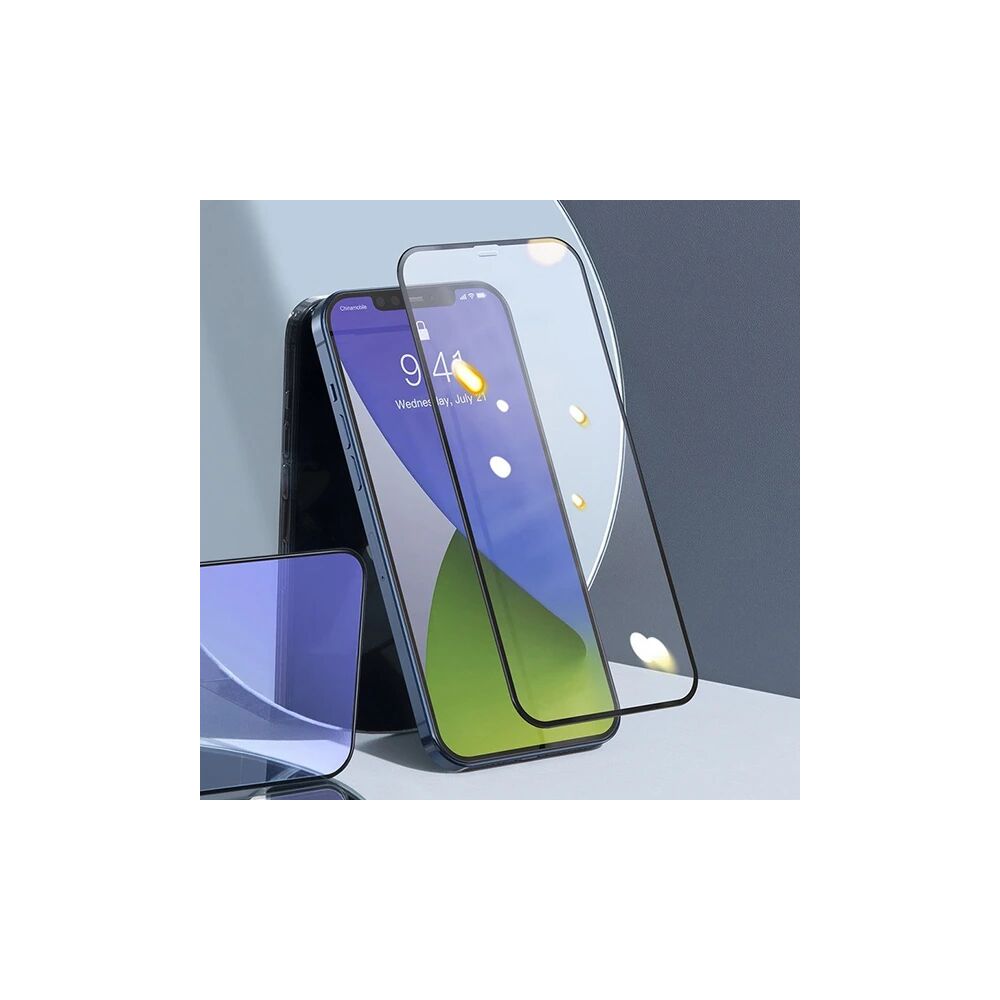 Baseus İPhone 12-12 Pro 6.1 0.3MM 3D Full Tempered Cam Ekran Koruyucu 