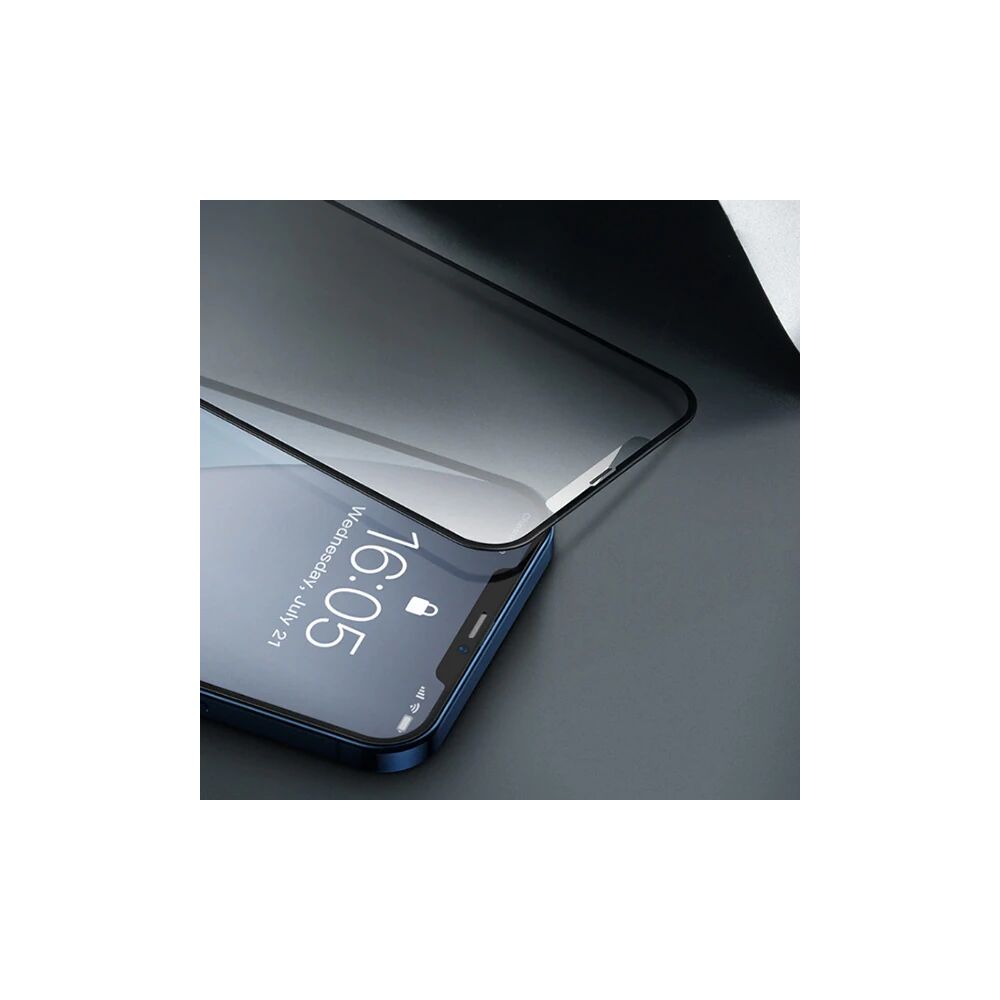 Baseus 0.25MM İPhone 12-12 PRO 6.1 3D Full Tempered Cam Ekran Koruyucu