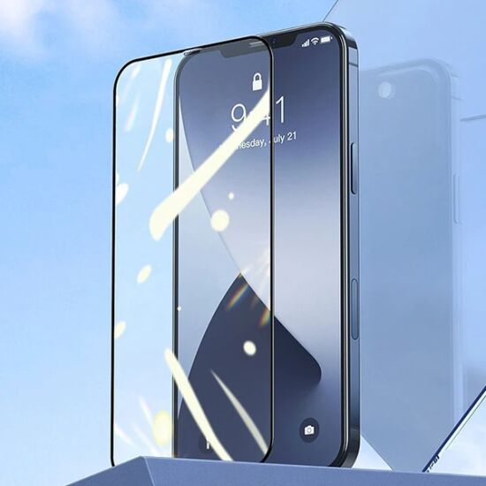 Baseus 0.25MM İPhone 12-12 PRO 6.1 3D Full Tempered Cam Ekran Koruyucu