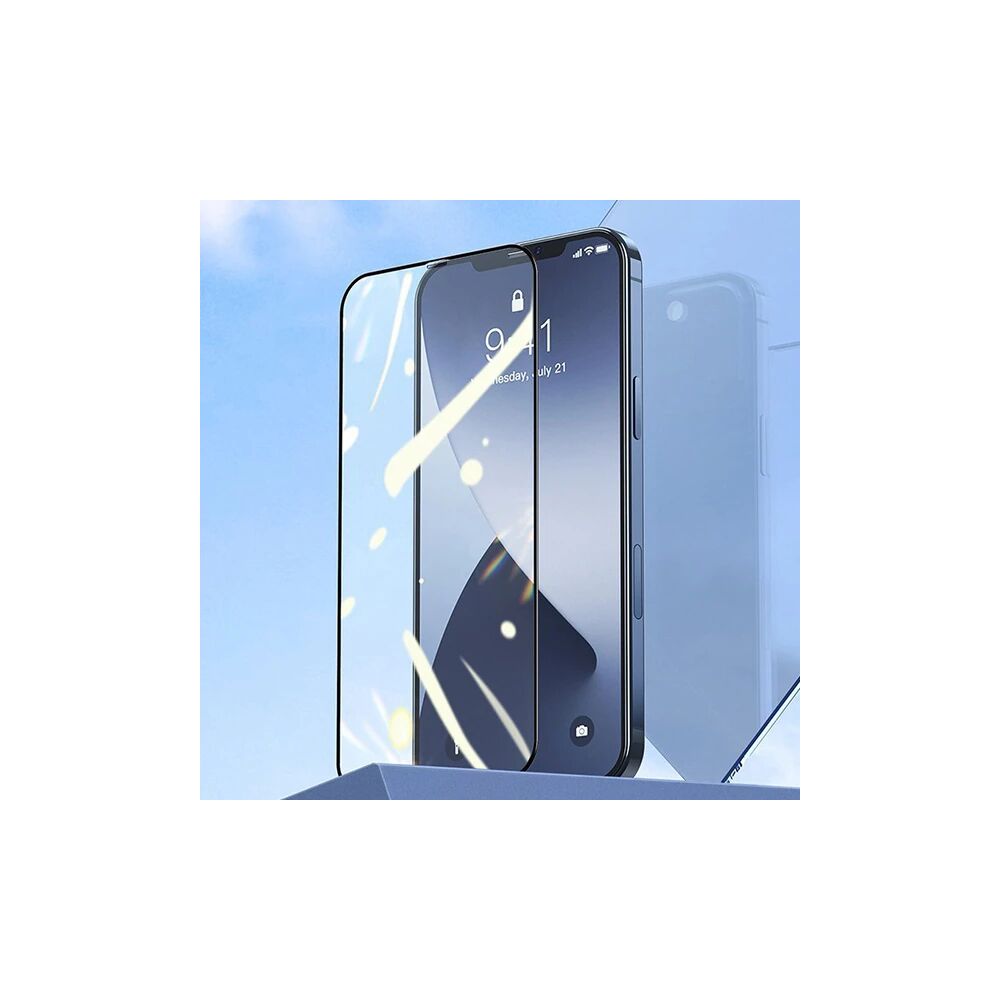 Baseus 0.25MM İPhone 12-12 PRO 6.1 3D Full Tempered Cam Ekran Koruyucu