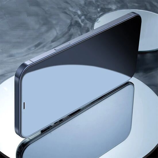 Baseus İPhone 12-12 Pro 0.3MM Full Anti Blue Light Tempered Cam Ekran 