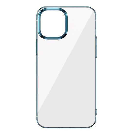 Baseus Glitter İPhone 12 Pro Max Şeffaf Lüx Silikon Kılıf Soft TPU Kıl