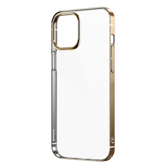 Baseus Glitter İPhone 12/12 Pro Şeffaf Lüx Silikon Kılıf Soft TPU Kılı
