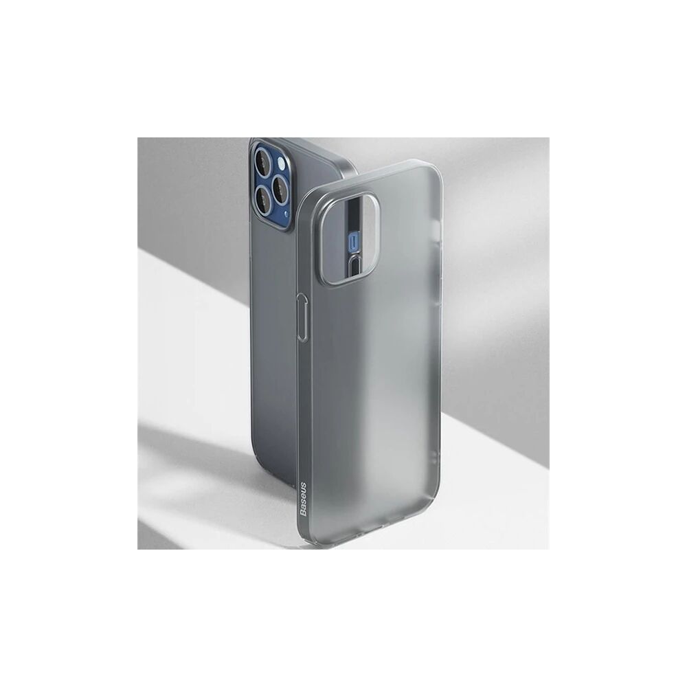 Baseus İPhone 12 Pro Max 6.7 Comfort İnce Şeffaf Kılıf Matte PP Kılıf
