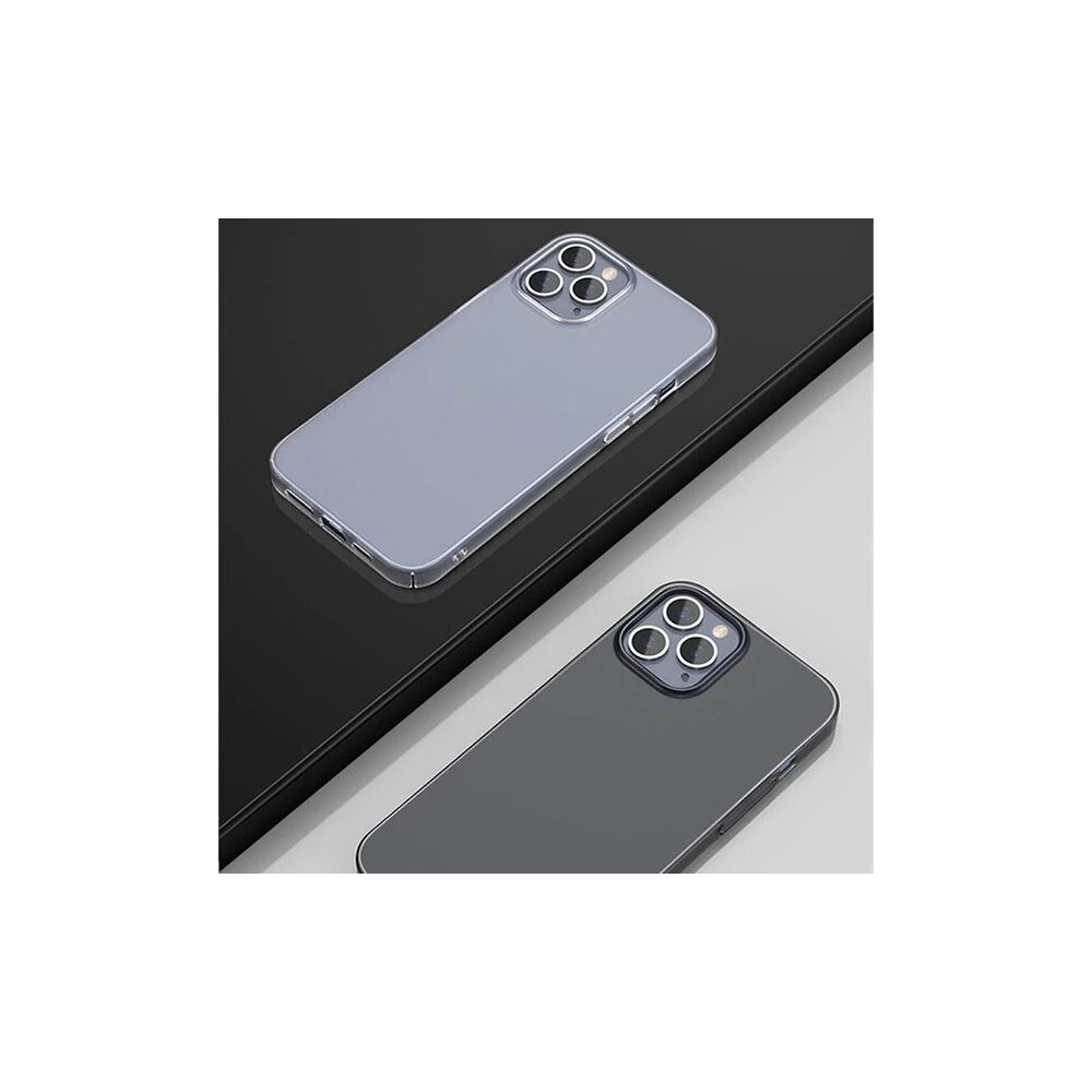 Baseus İPhone 12/ 12 Pro Comfort İnce Şeffaf Kılıf Matte PP Kılıf