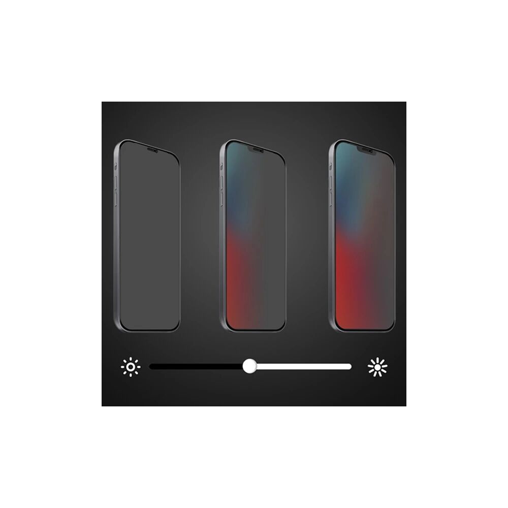 ALLY İPhone 1212 PRO 6.1 3D Full Privacy Gizlilik Cam Ekran Koruyucu A