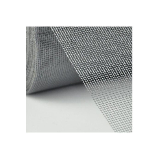 Fiberglass 120 Cm X 30 Mt (1 TOP = 36 M²) Ebatlarında Menteşeli Sineklik Tülü Gri Renk