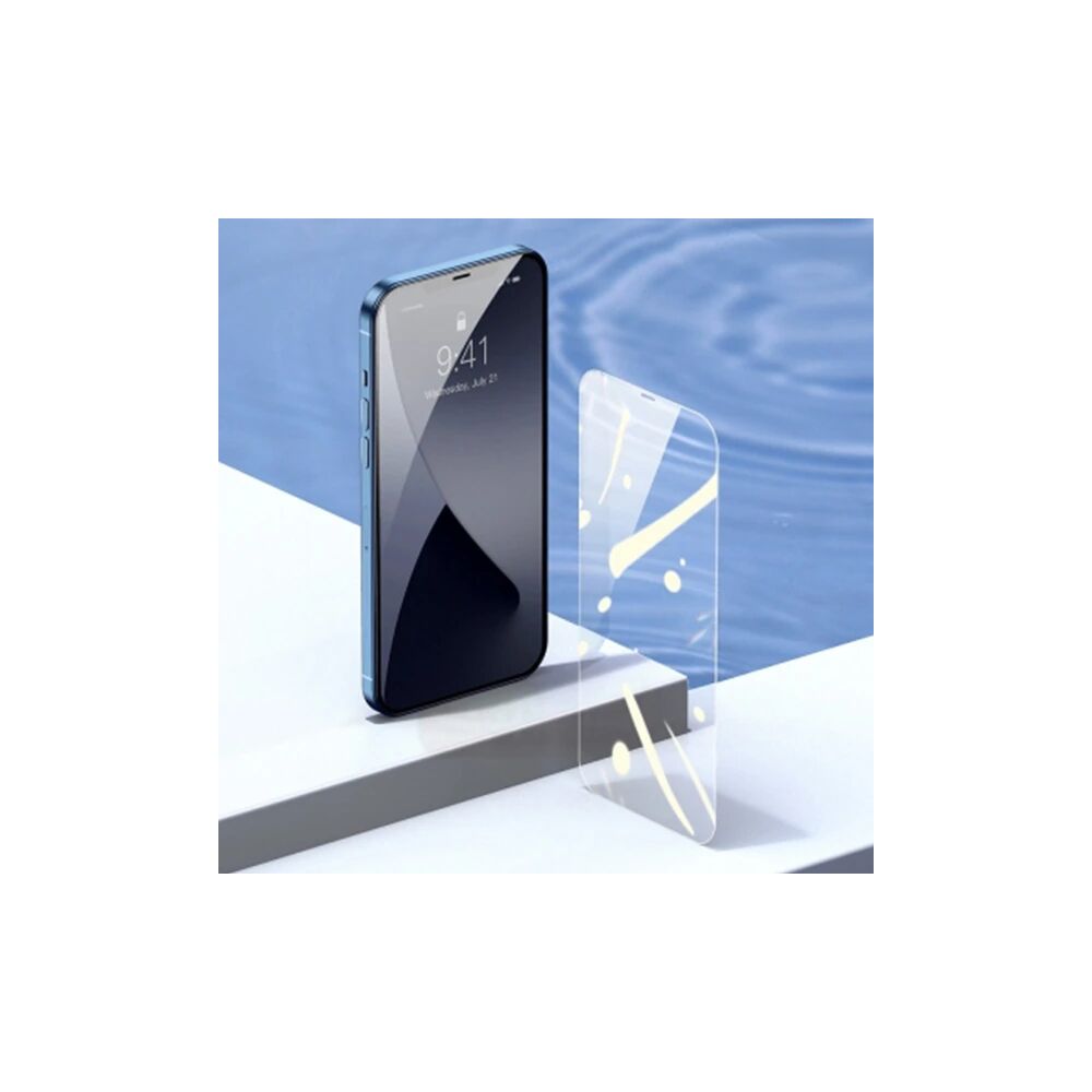 BASEUS iPhone 12 Mini 0.15mm Full Tempered Cam Ekran Koruyucu 2Set