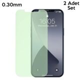 BASEUS İPhone 12 Mini 0.30mm Full Tempered Cam Ekran Koruyucu 2Set Ant