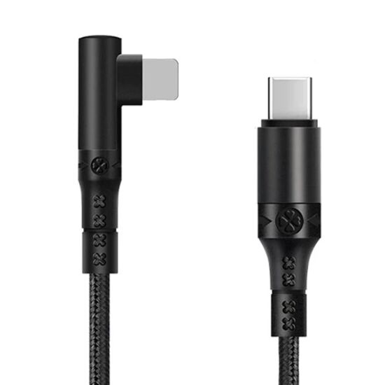 ALLY Type-C to İPhone 20w Lightning Hızlı Şarj Kablosu Oyuncu 90 Derec