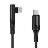 ALLY Type-C to İPhone 20w Lightning Hızlı Şarj Kablosu Oyuncu 90 Derec