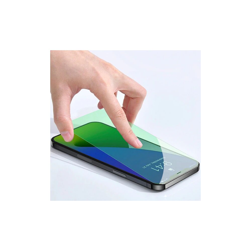 BASEUS İPhone 12 Mini 0.15mm Full Tempered Cam Ekran Koruyucu 2Set Ant